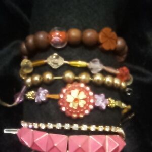 Chic Multicolor Beaded Bracelet Set